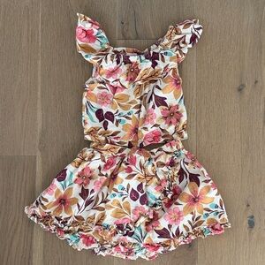 Sigrid Olsen Kids Floral Ruffle Skirt Set